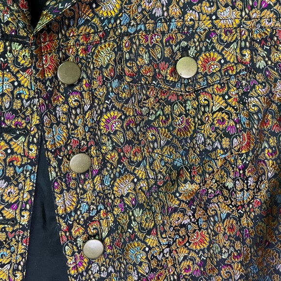 Coldwater Creek paisley blazer SM - Picture 3 of 6